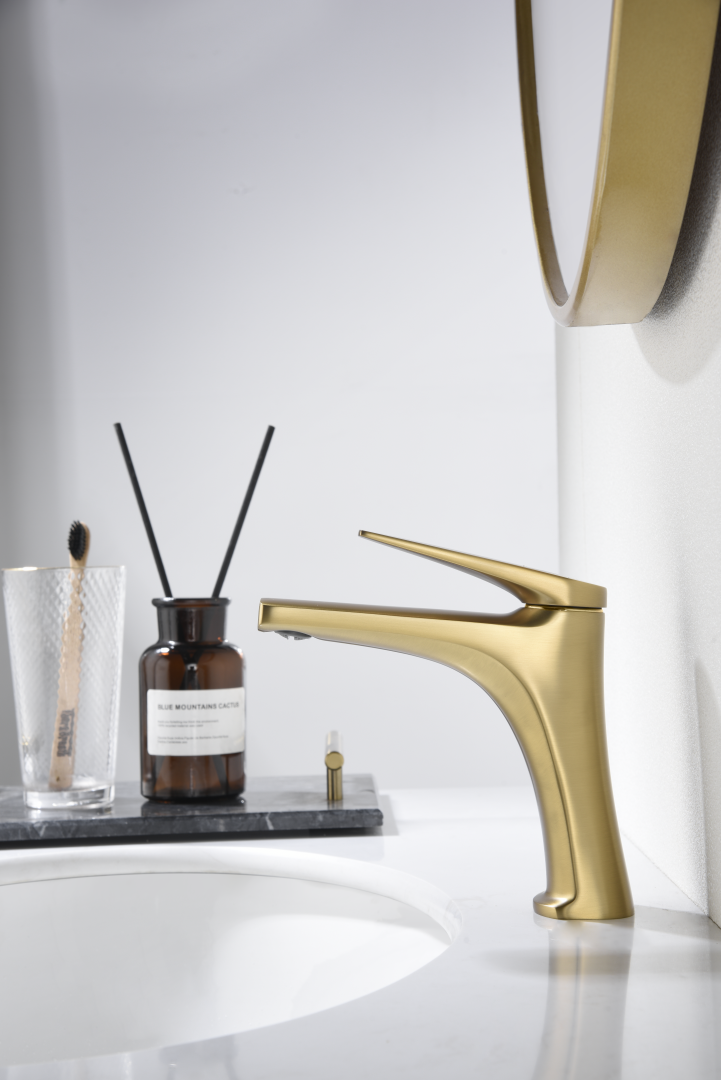 MITIGEUR MONOCOMMANDE OR BROSSE BDD055-1OC