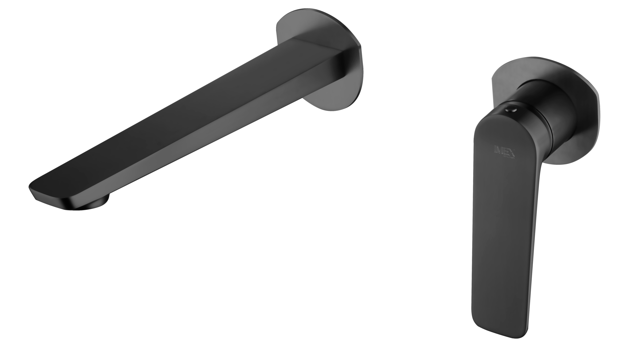 MITIGEUR ENCASTRE NOIR MAT GLN047/NG