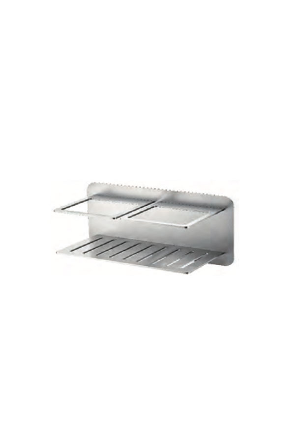PORTE SAVON FRONTAL NICKEL BROSSE ADI011/NQ
