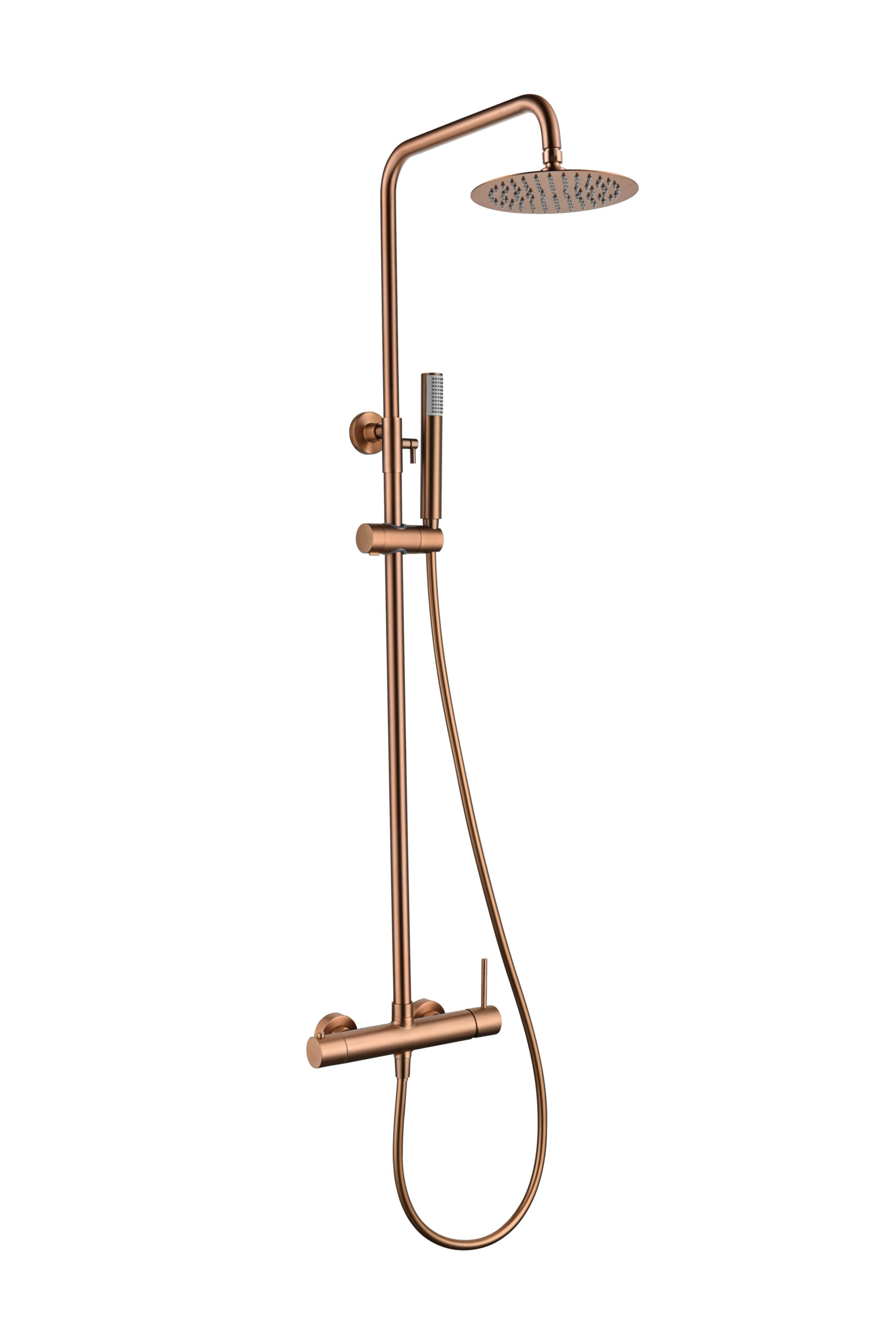ENSEMBLE DE DOUCHE OR ROSE BROSSE BDM039/ORC