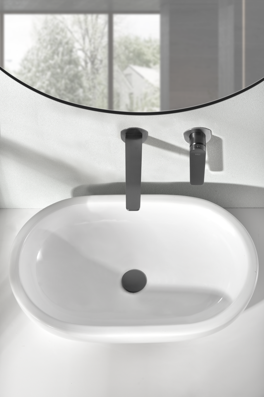 MITIGEUR ENCASTRE BLACK GUN METAL GLN047/BGM