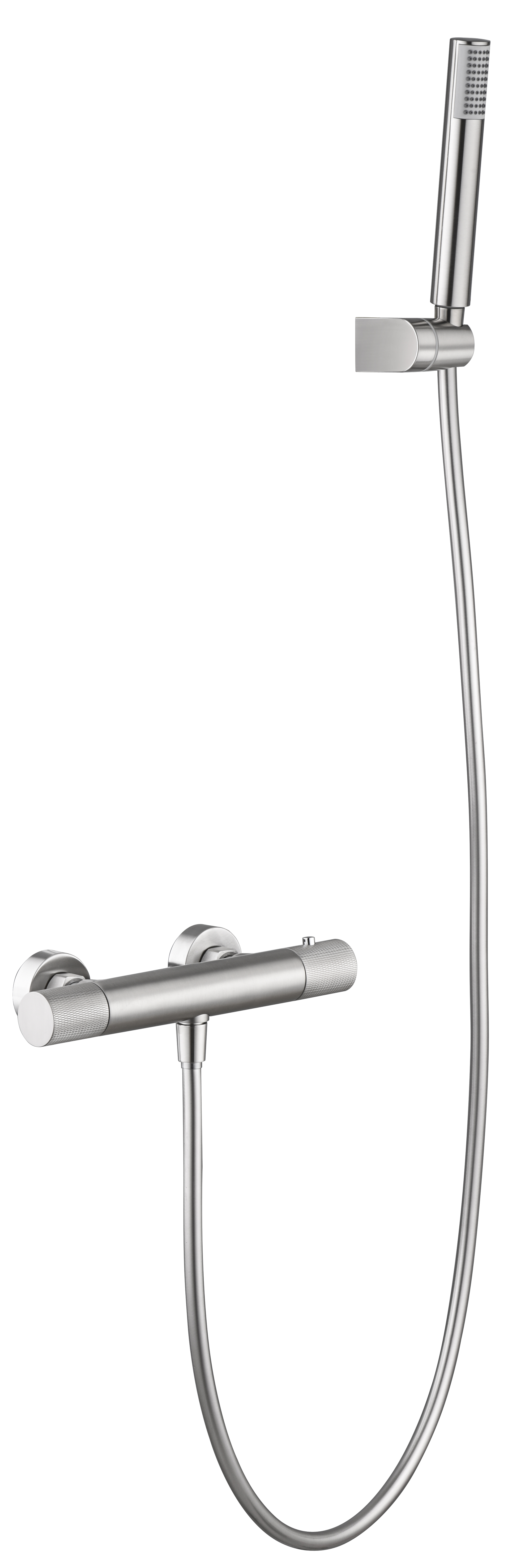 ENSEMBLE DE DOUCHE THERMOSTATIQUE NICKEL BROSSE BTD038-5NQ