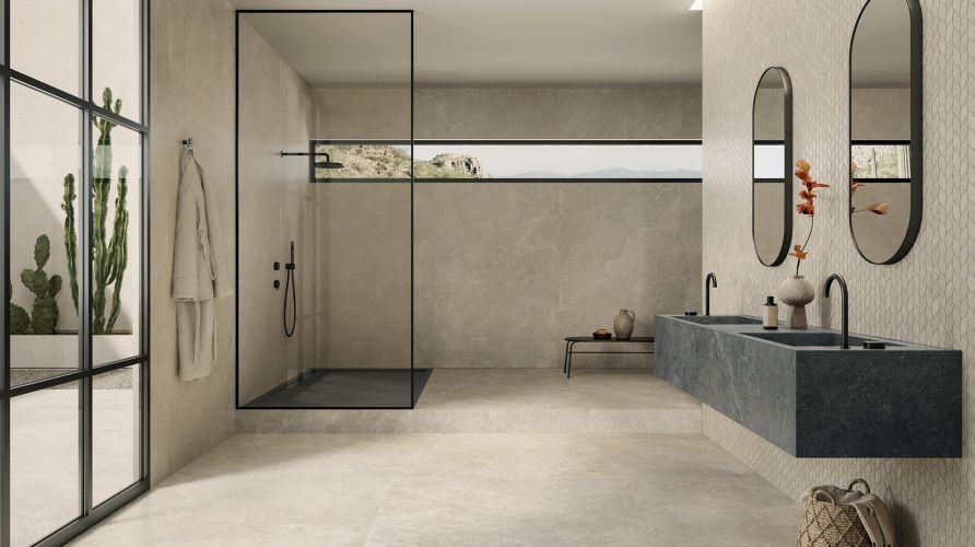 LIMESTONE BEIGE 80X80