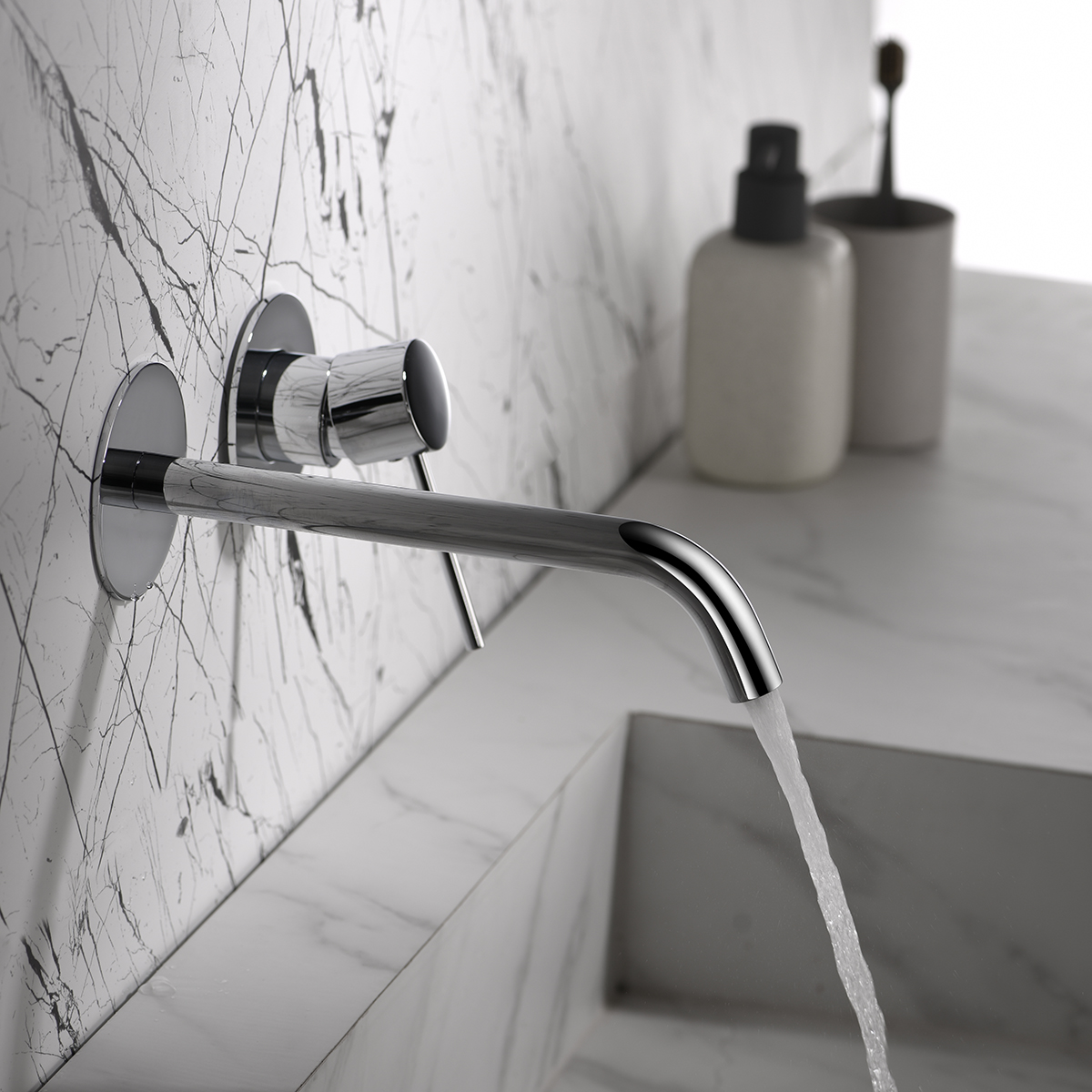 MITIGEUR MONOCOMMANDE ENCASTRE CHROME GLIS045