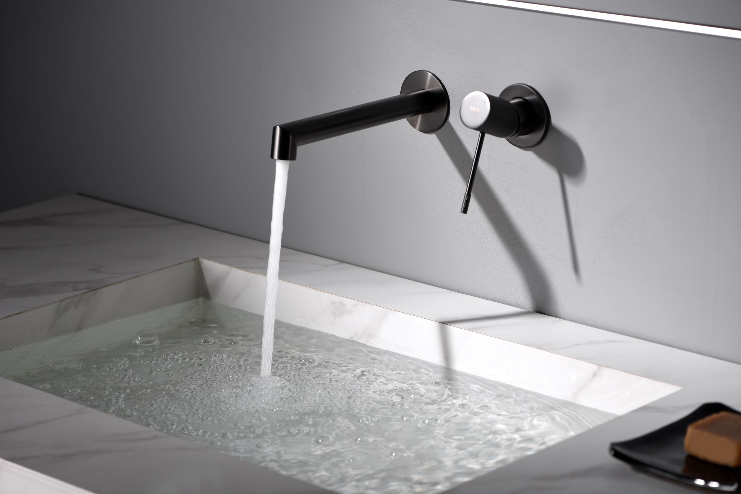 MITIGEUR ENCASTRE NOIR MAT GLD038/NG