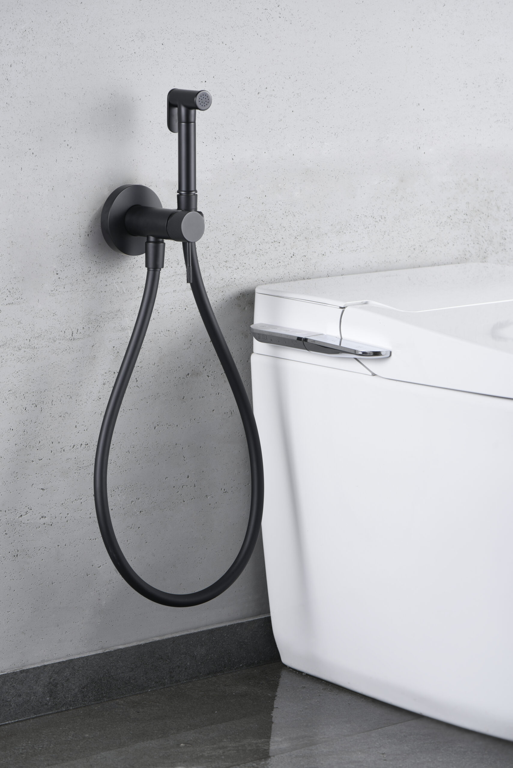 MITIGEUR ENCASTRE DE BIDET NOIR MAT RDD038/NG