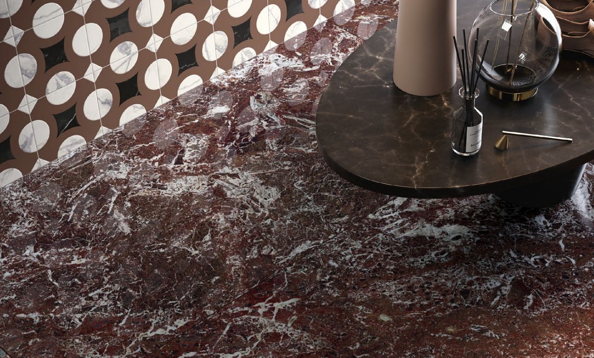 ROSSO LEVANTO POLI 60X60