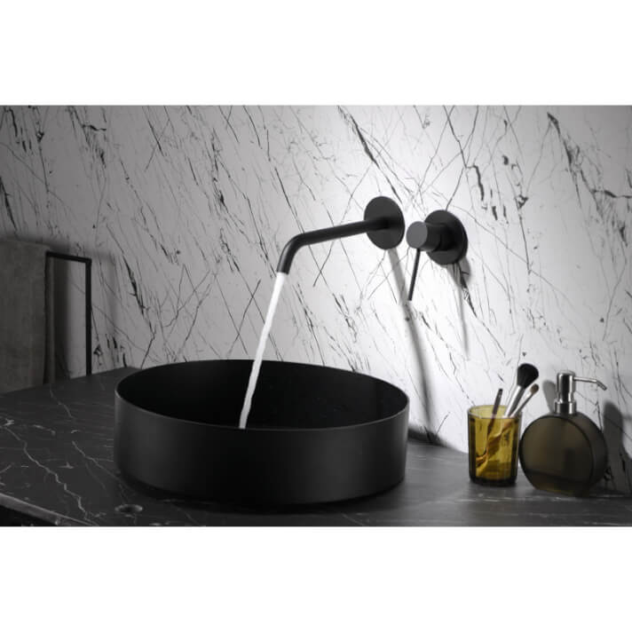 MITIGEUR MONOCOMMANDE ENCASTRE NOIR MAT GLT023/NG