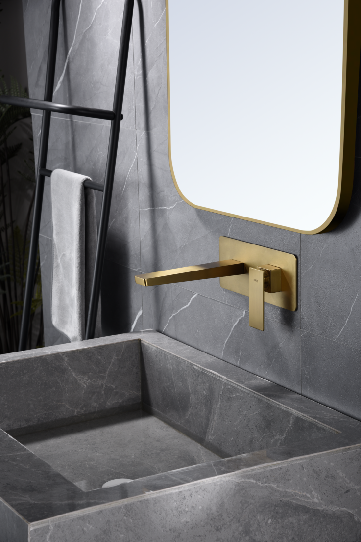 MITIGEUR ENCASTRE OR BROSSE GLP048/OC