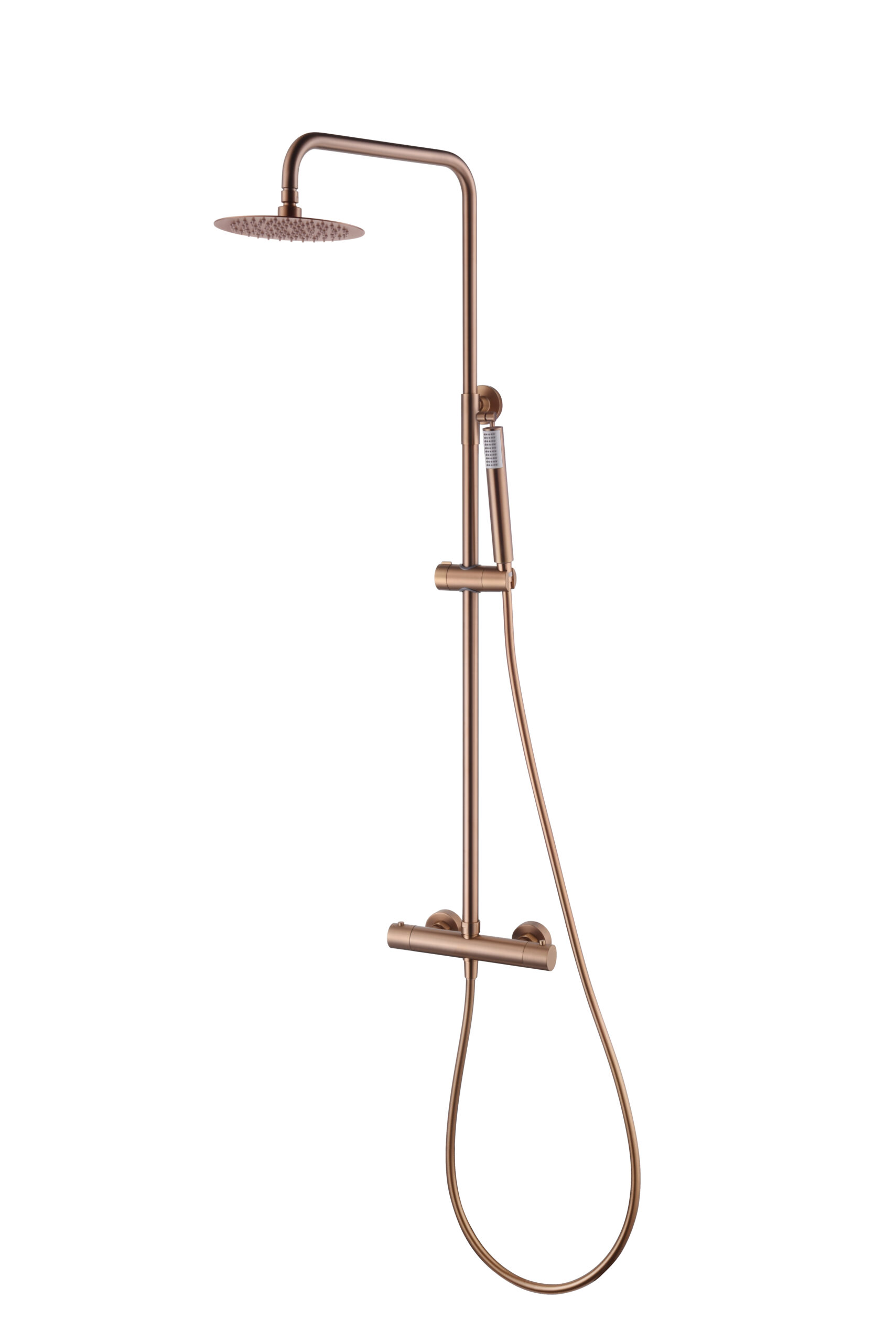 ENSEMBLE DE DOUCHE THERMOSTATIQUE OR ROSE BROSSE BTM039/ORC