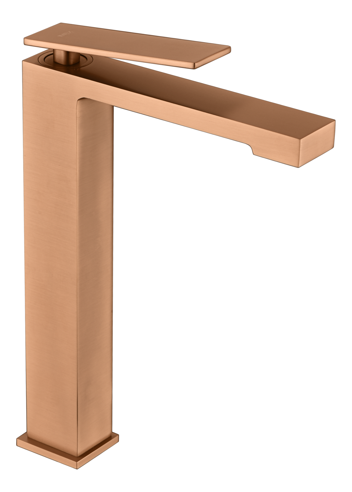 MITIGEUR MONOCOMMANDE BEC HAUT OR ROSE BROSSE BDP048-3ORC