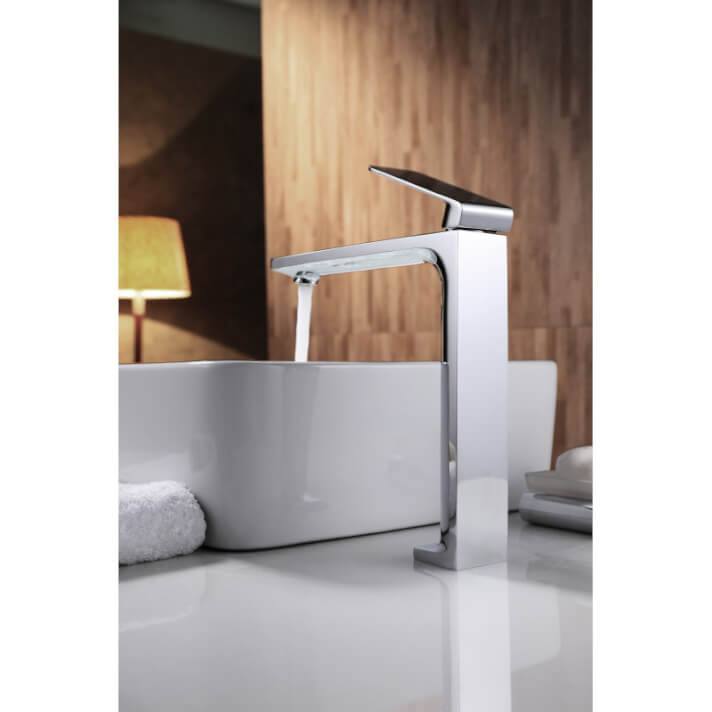 MITIGEUR MONOCOMMANDE BEC HAUT CHROME BDF016-3