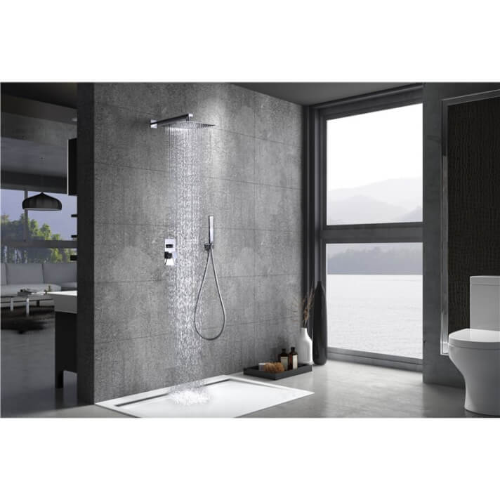 ENSEMBLE DE DOUCHE ENCASTRE CHROME BDC032-6