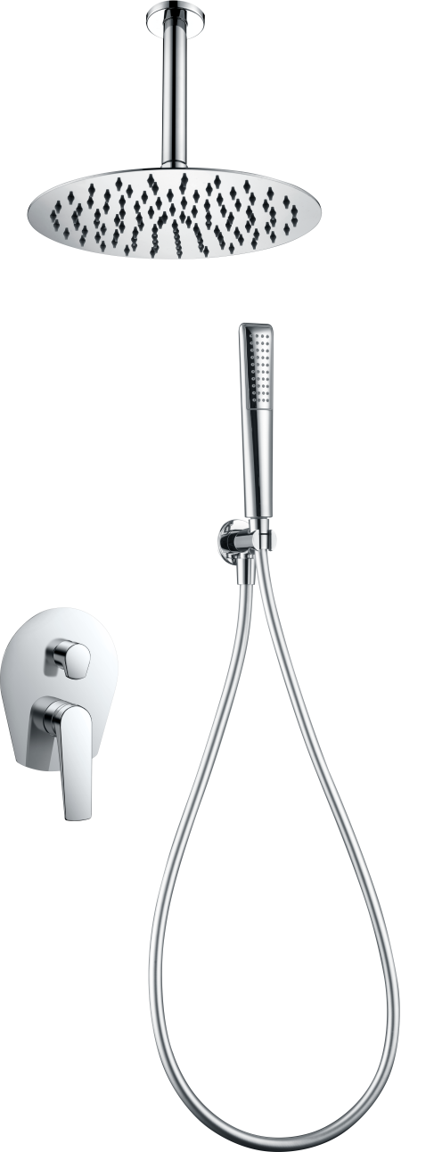 ENSEMBLE DE DOUCHE ENCASTRE CHROME GPP057