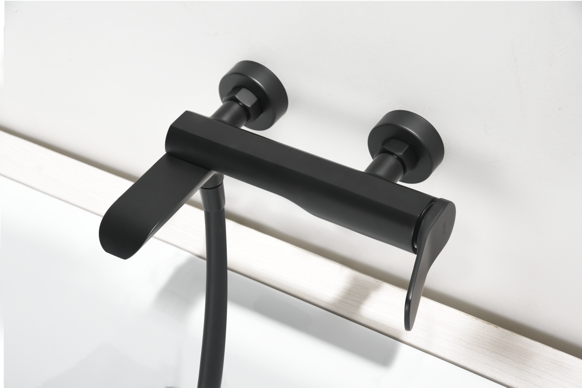 MITIGEUR BAIN/DOUCHE MONOCOMMANDE NOIR MAT BDR031-4NG