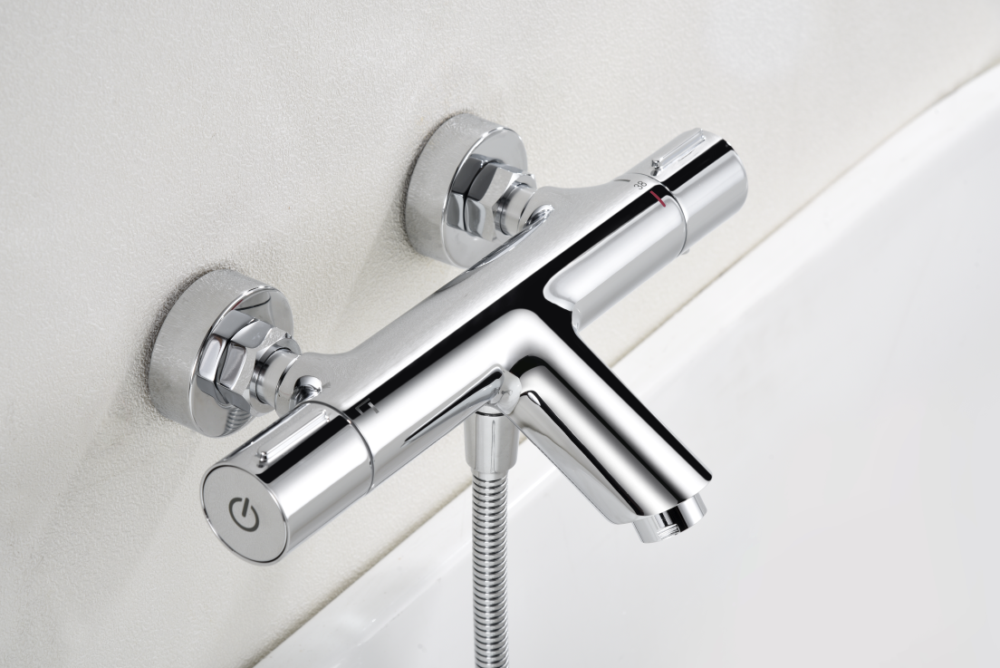 MITIGEUR DE BAIN/DOUCHE THERMOSTATIQUE CHROME BTK017-4ECO