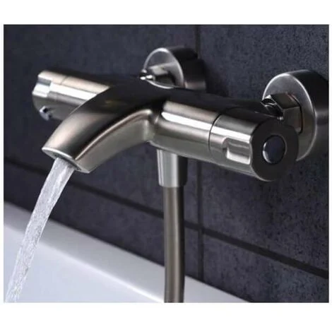 MITIGEUR BAIN/DOUCHE ACIER THERMOSTATIQUE BDK034-4