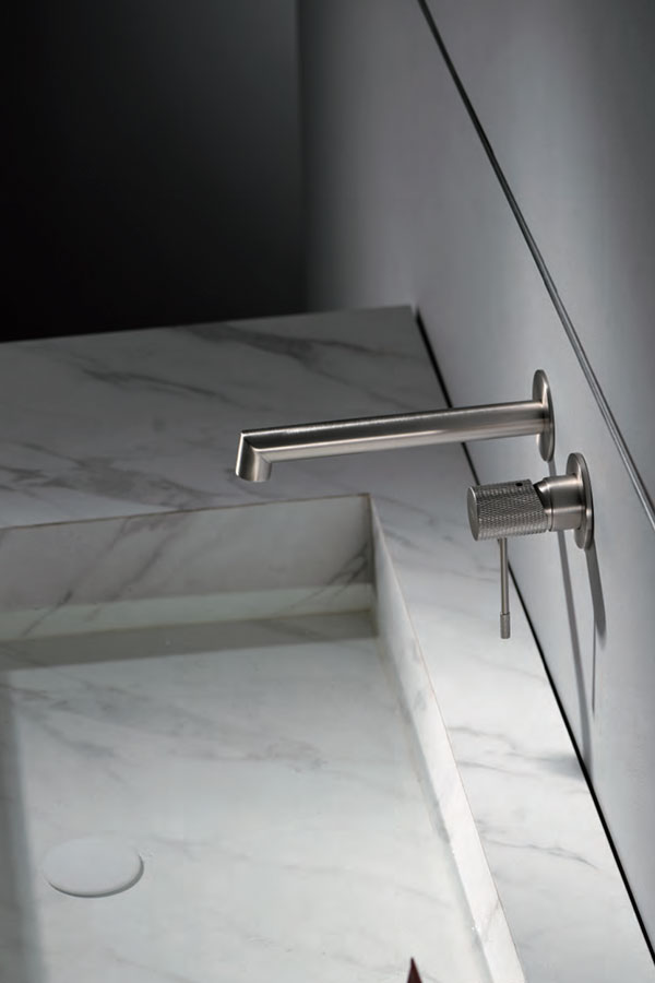 MITIGEUR ENCASTRE MONOCOMMANDE LAITON NICKEL BROSSE GLD038/NQ